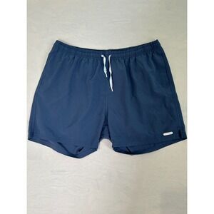 Ingear Swim Mens Board Shorts Navy Blue Mesh Lined Stretch Swim Trunks XXL 40-42